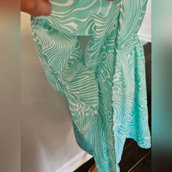 Lindsay Philips Women’s Size M/L Swim Cover-Up Dress Lightweight Beachy Vacation - Picture 4 of 7